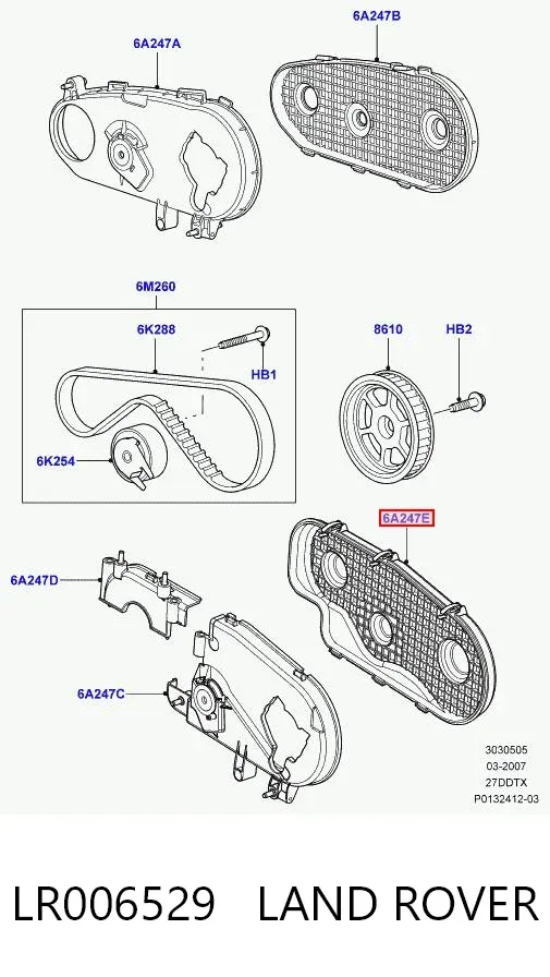  LR006529 Land Rover