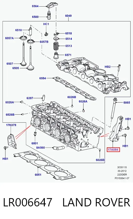  LR006647 Land Rover