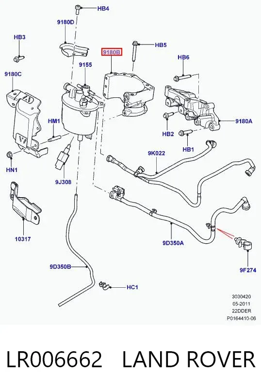  LR006662 Land Rover