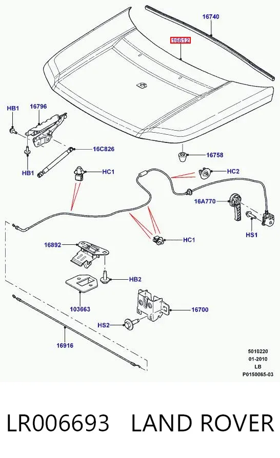  LR006693 Land Rover