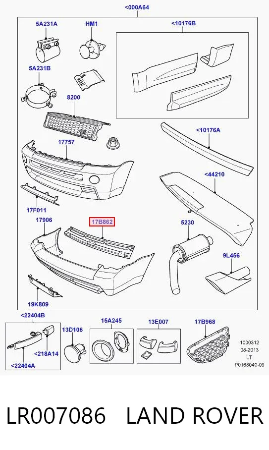  LR007086 Land Rover