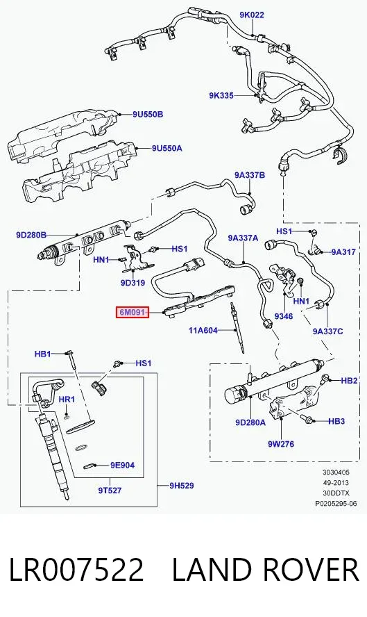  LR007522 Land Rover