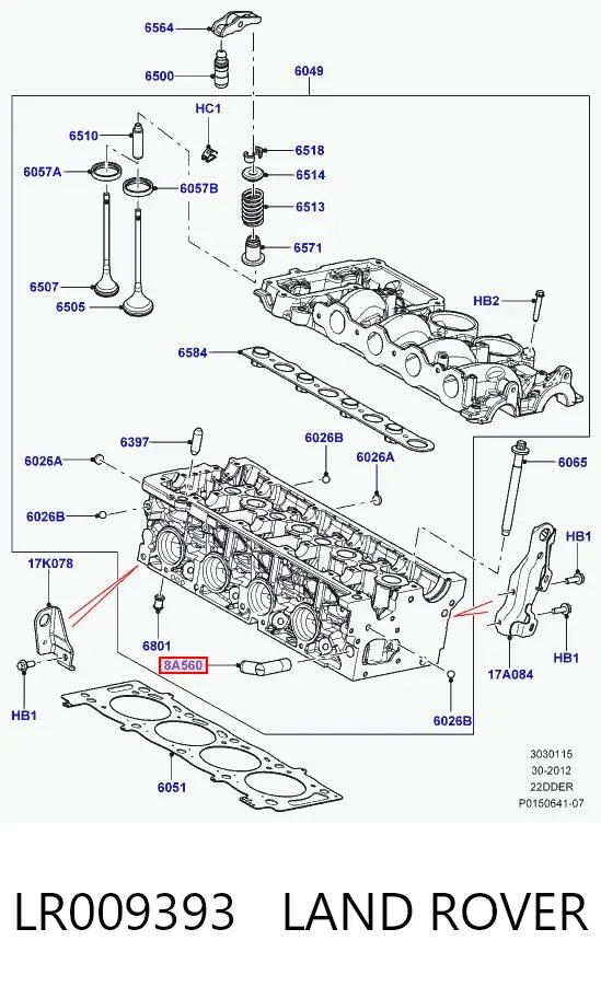 LR009393 Land Rover