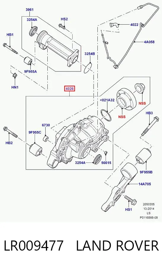  LR009477 Land Rover