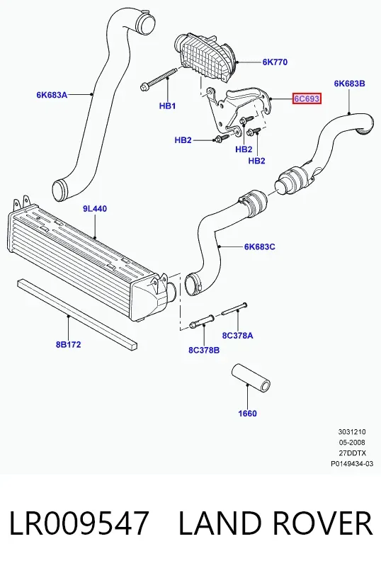  LR009547 Land Rover