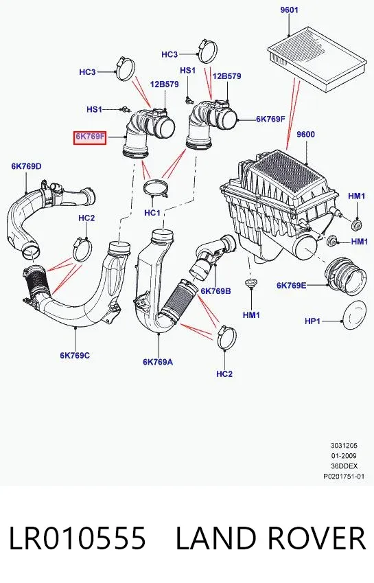  LR010555 Land Rover