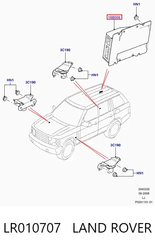  LR010707 Land Rover