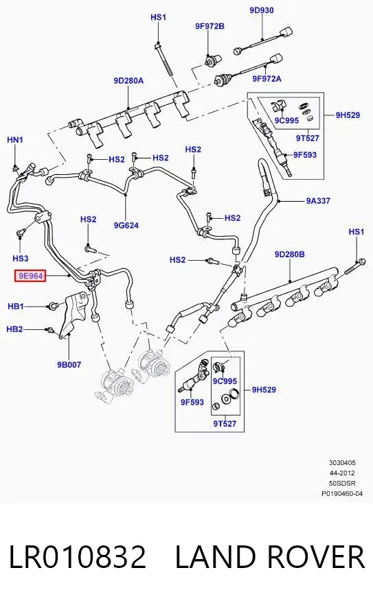  LR010832 Land Rover
