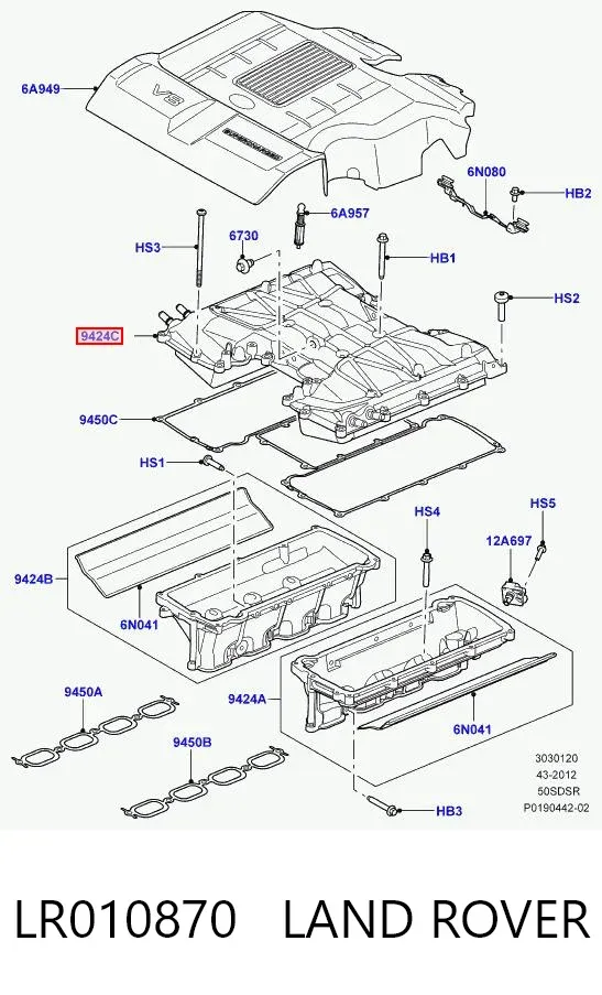  LR010870 Land Rover