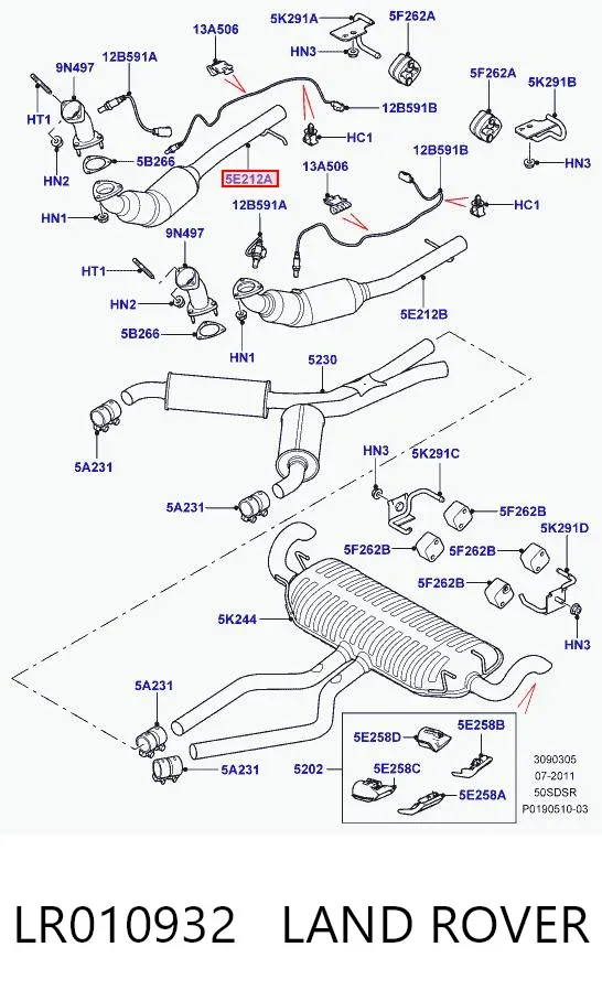  LR010932 Land Rover