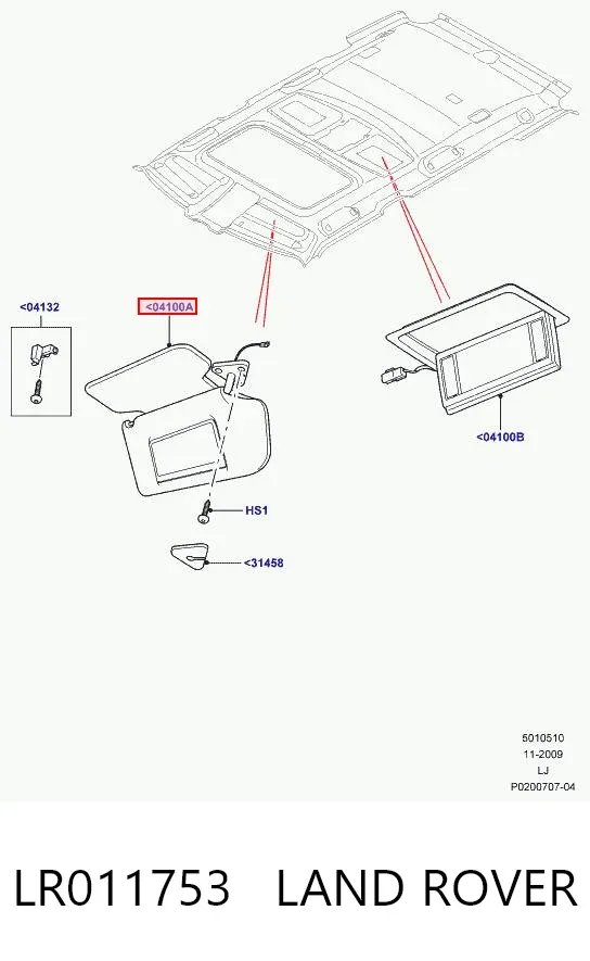  LR011753 Land Rover