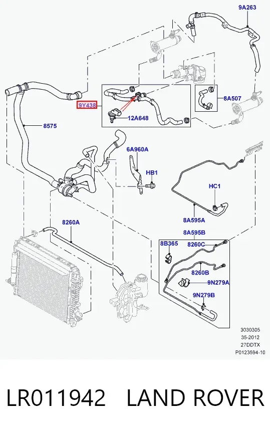  LR011942 Land Rover