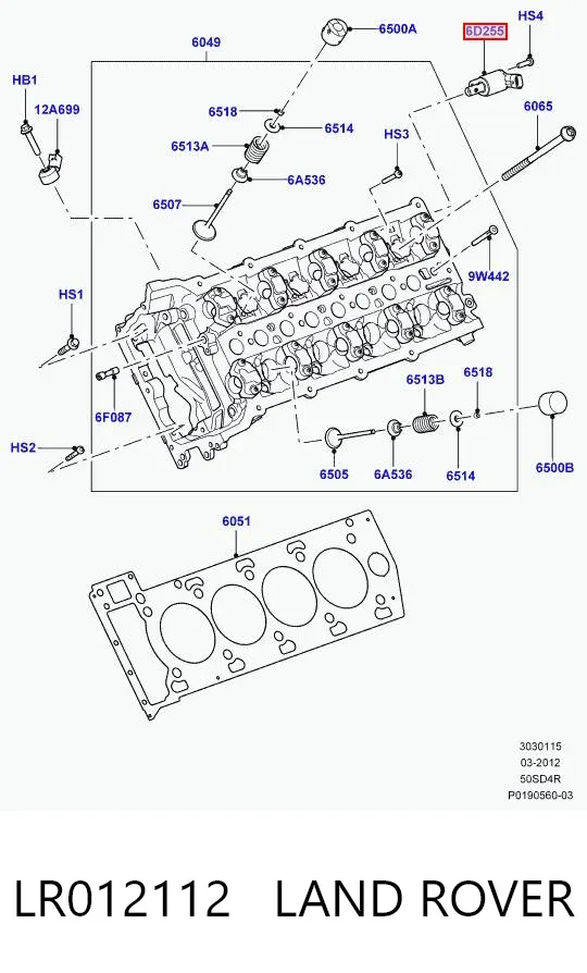 LR012112 Land Rover