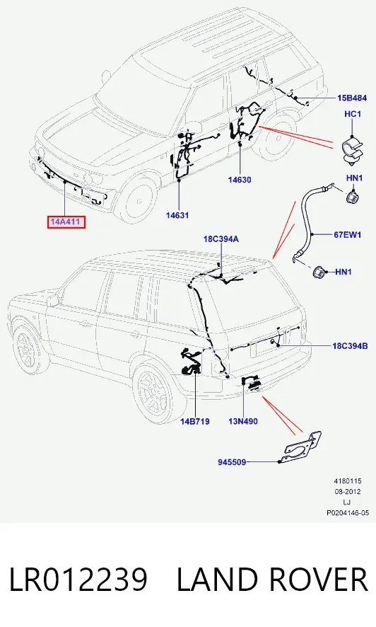  LR012239 Land Rover