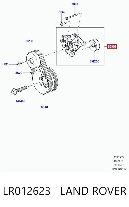  LR012623 Land Rover