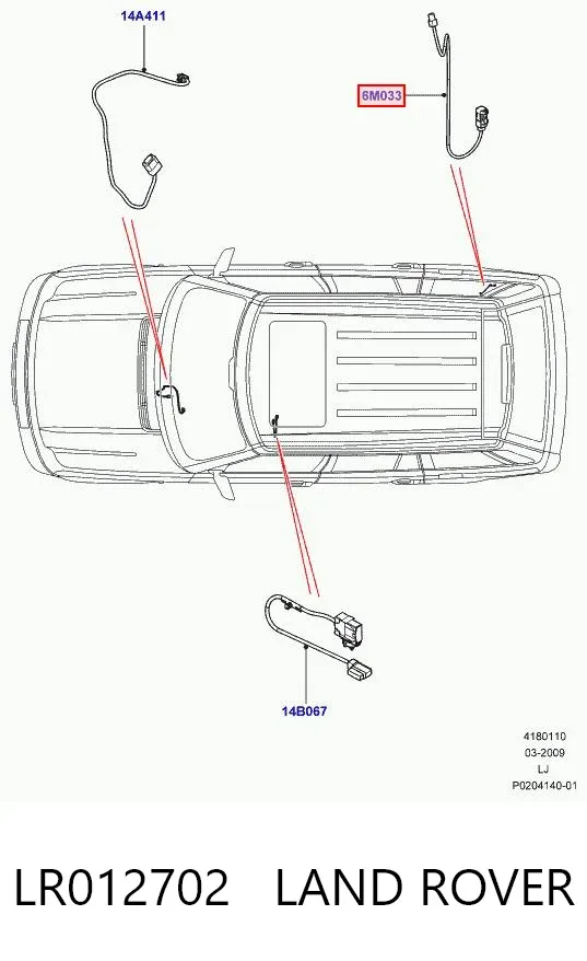  LR012702 Land Rover