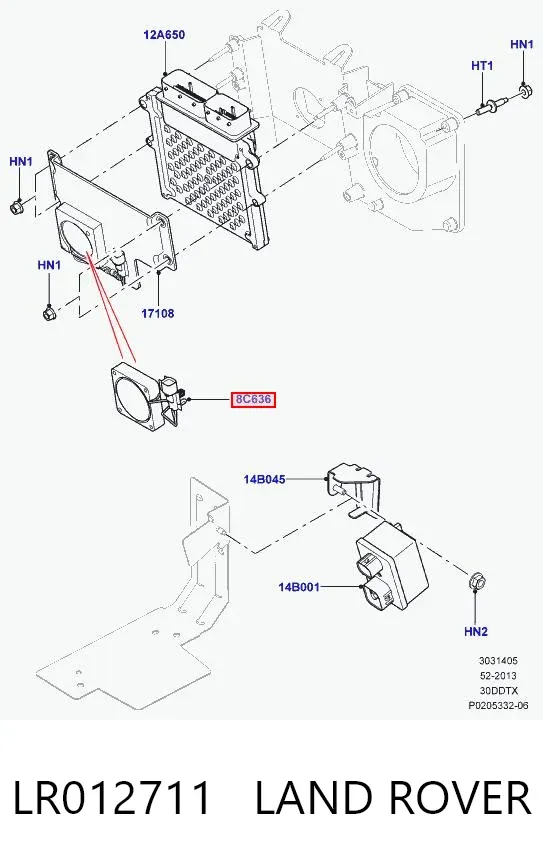  LR012711 Land Rover