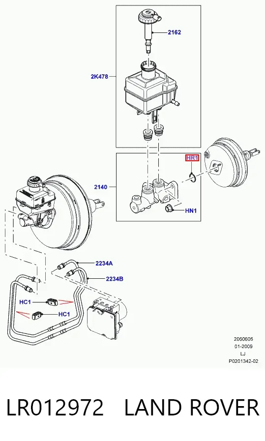  LR012972 Land Rover