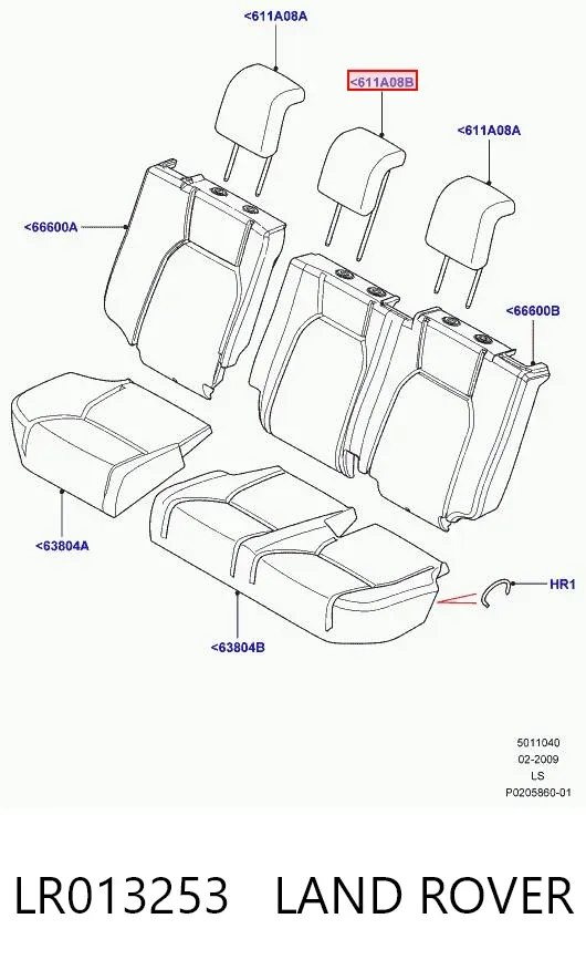  LR013253 Land Rover