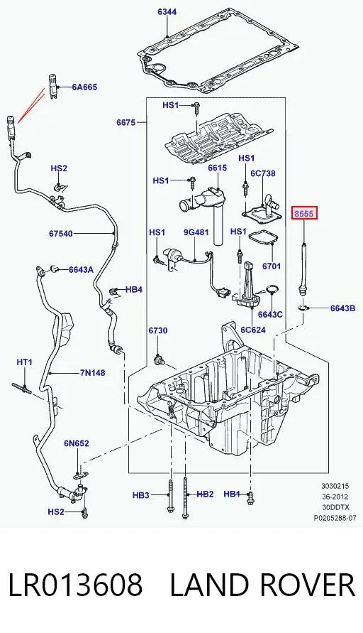  LR013608 Land Rover