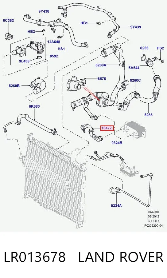  LR013678 Land Rover