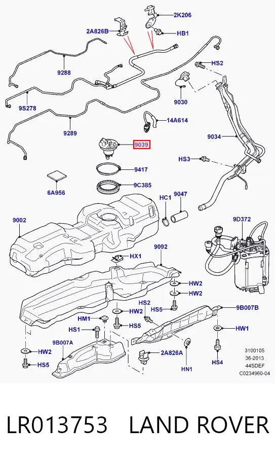  LR013753 Land Rover
