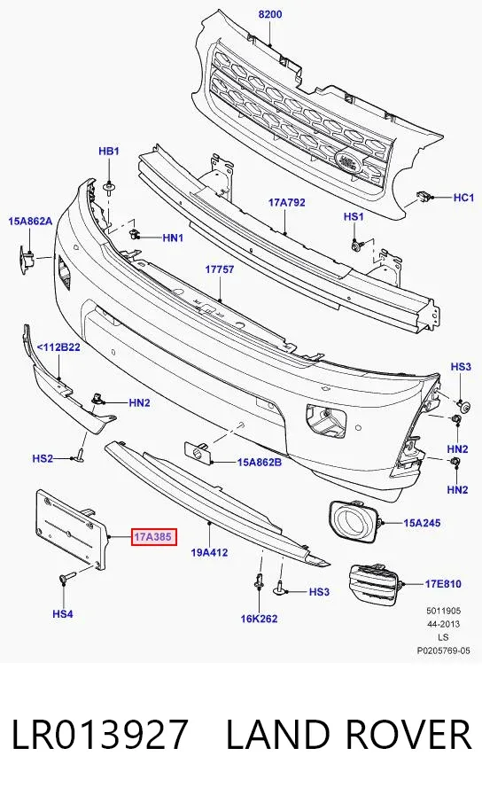  LR013927 Land Rover