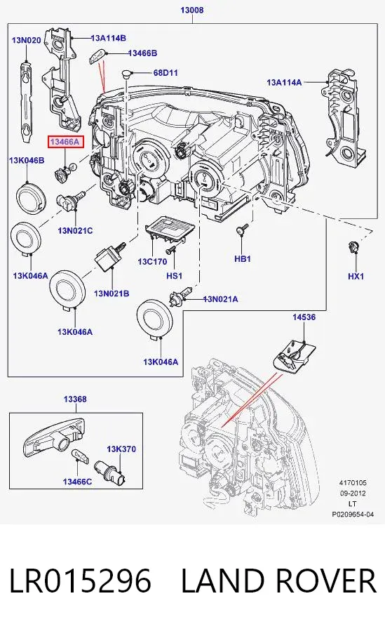  LR015296 Land Rover