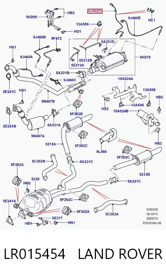  LR015454 Land Rover