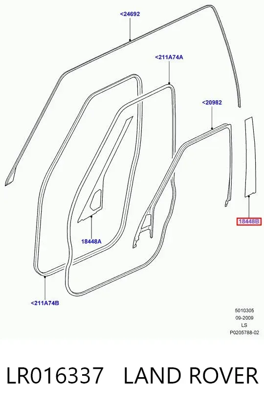  LR016337 Land Rover