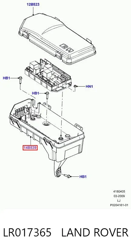  LR017365 Land Rover