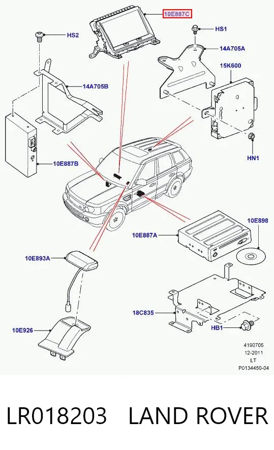  LR018203 Land Rover