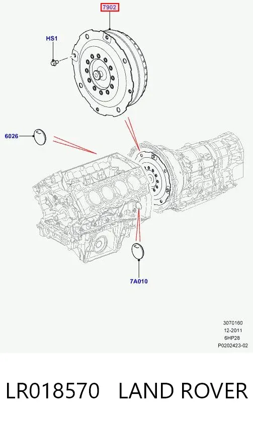  LR018570 Land Rover