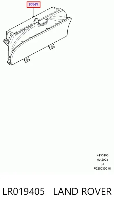 Панель приборов LR019405 Land Rover