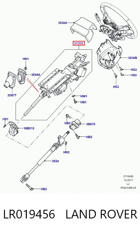  LR019456 Land Rover
