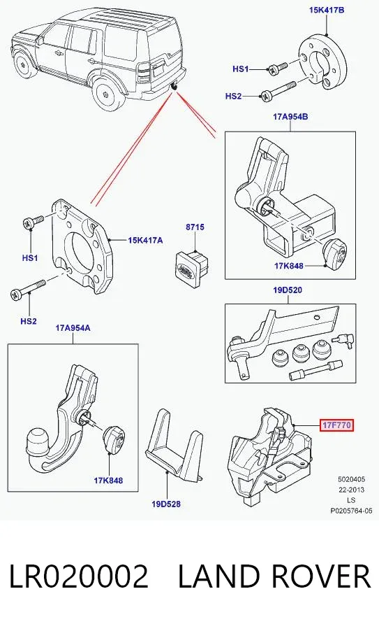  LR020002 Land Rover