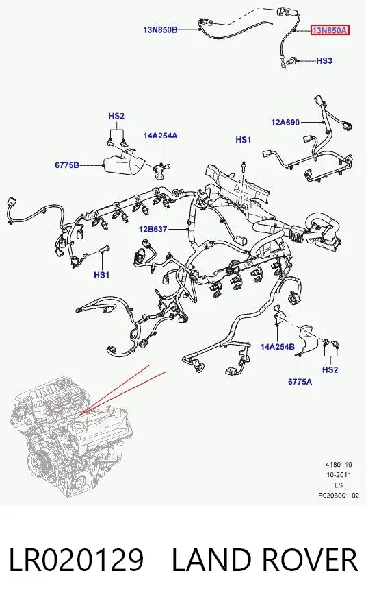  LR020129 Land Rover