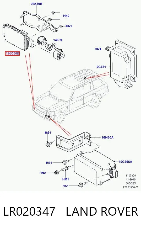  LR020347 Land Rover