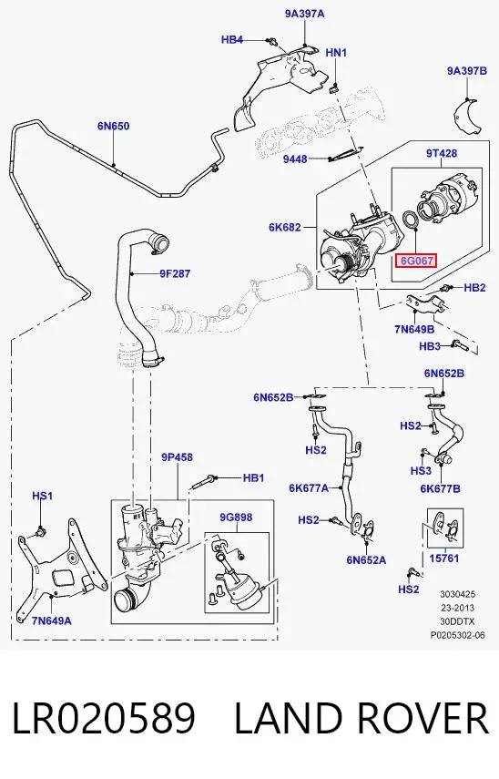  LR020589 Land Rover