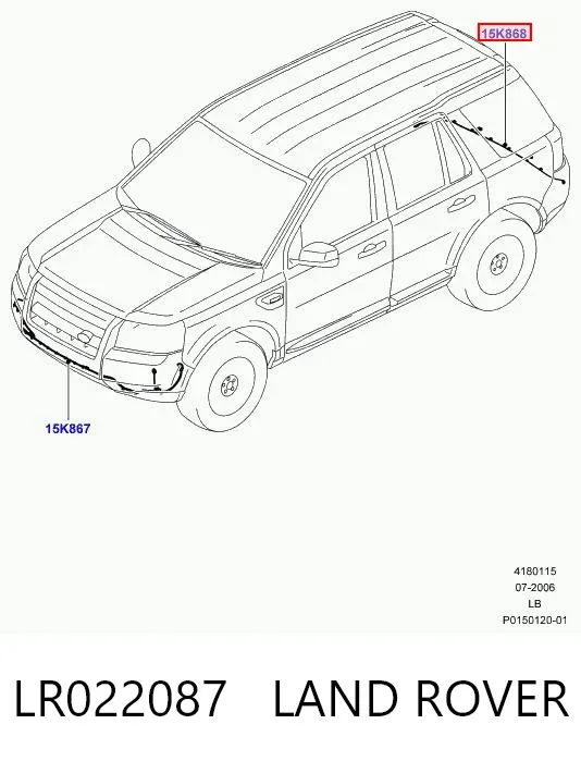  LR022087 Land Rover