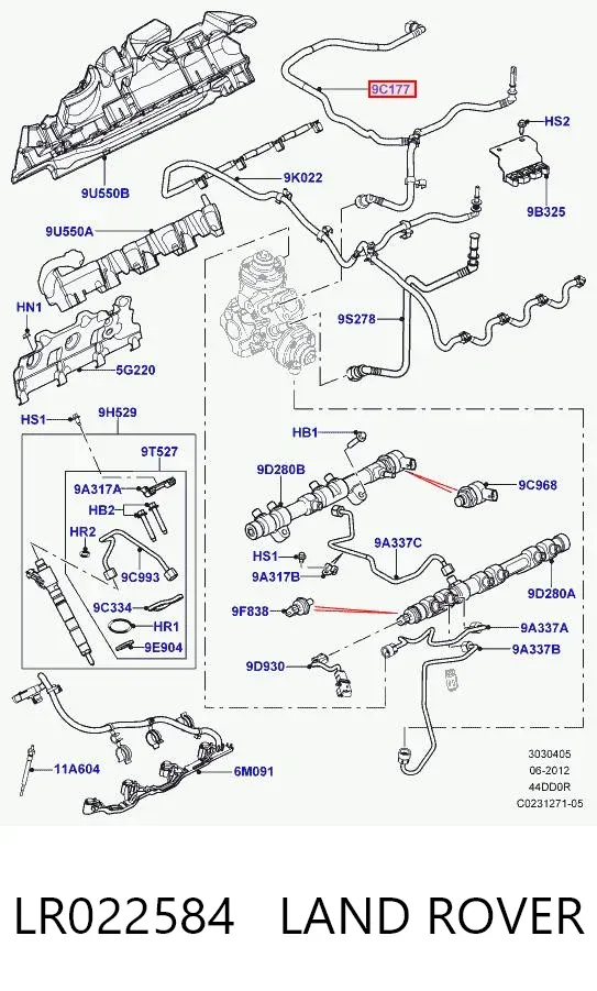  LR022584 Land Rover