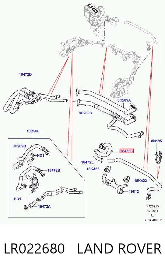  LR022680 Land Rover