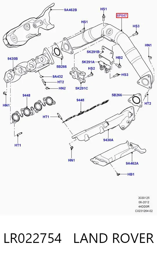  LR022754 Land Rover