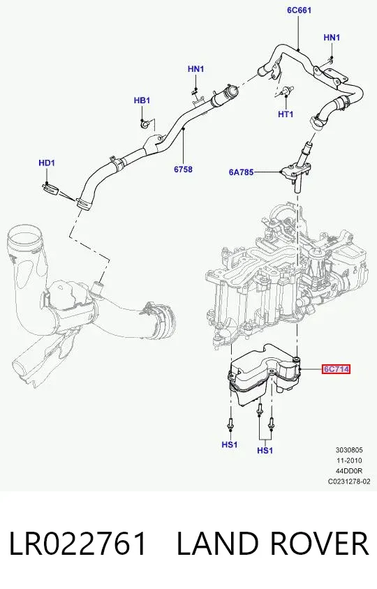 LR022761 Land Rover