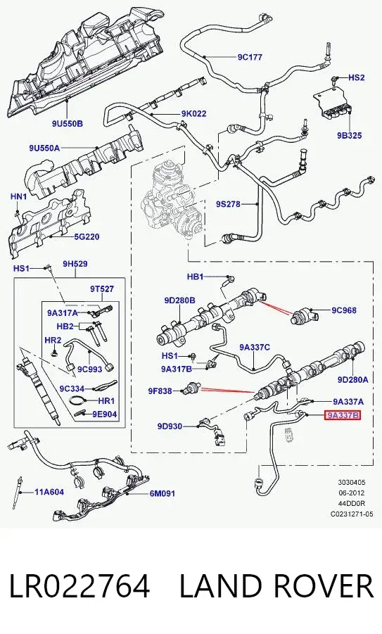  LR022764 Land Rover