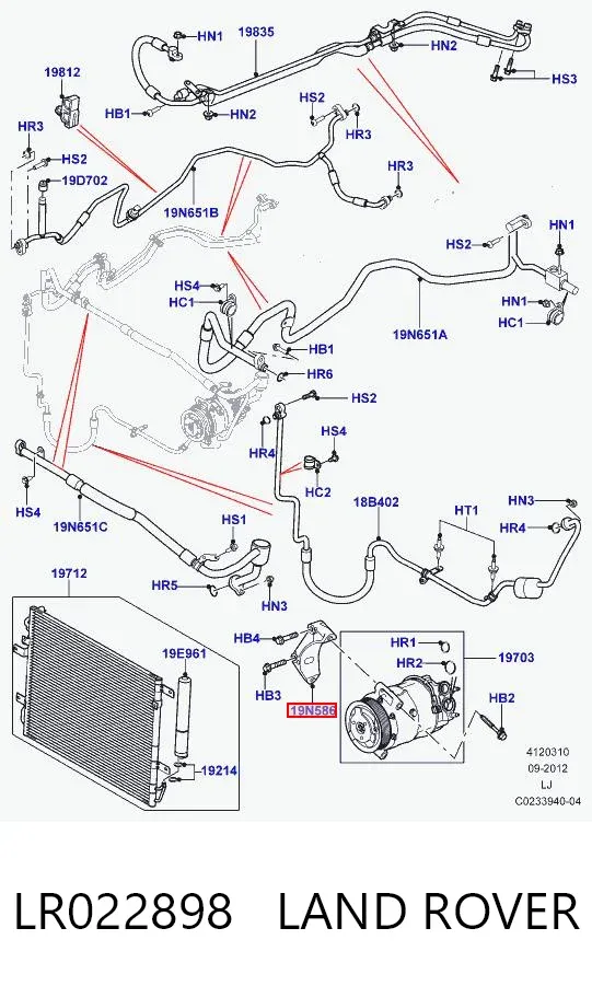  LR022898 Land Rover