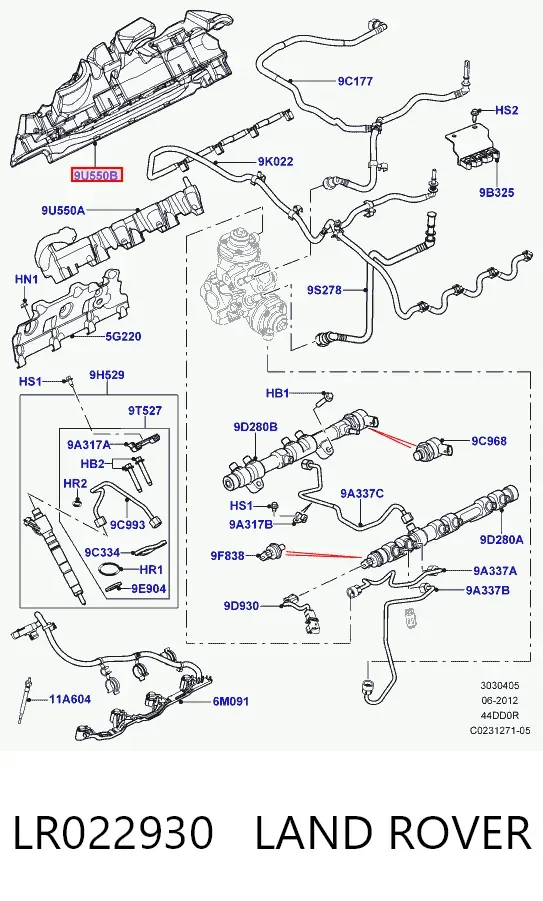  LR022930 Land Rover