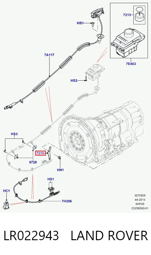  LR022943 Land Rover