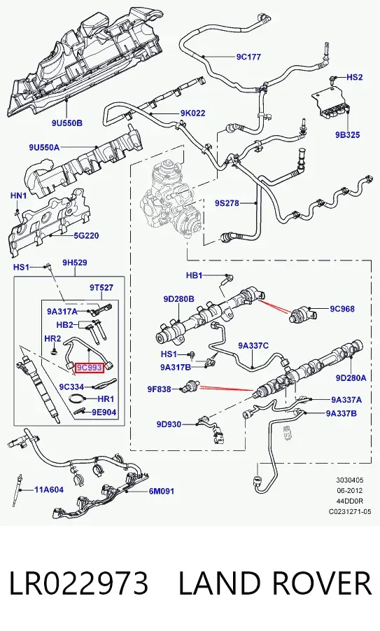  LR022973 Land Rover