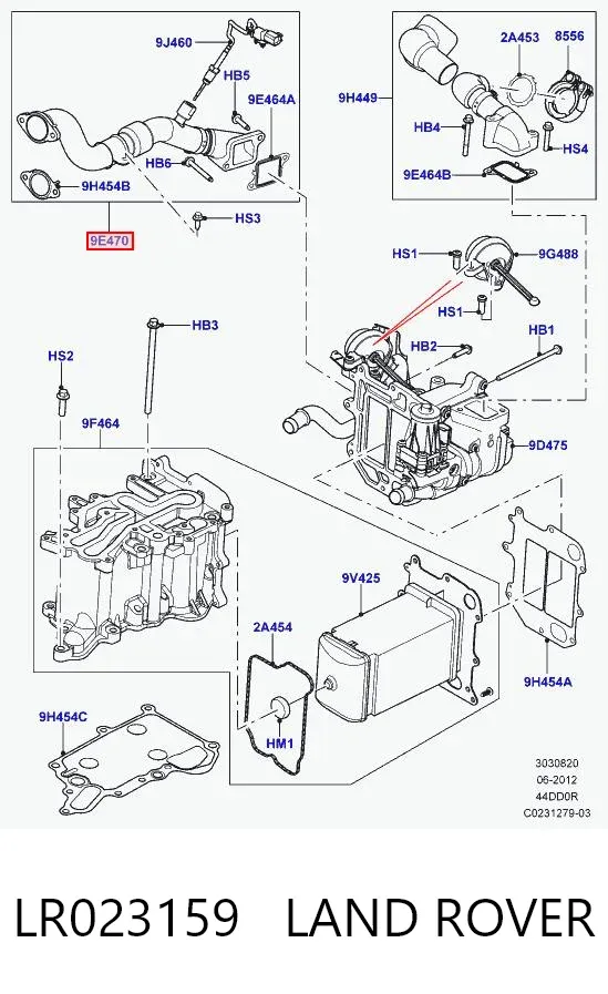  LR023159 Land Rover